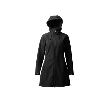 Plumífero calefactable largo Jadine Horze invierno Negro Plumífero calefactable largo Jadine Horze invierno Negro
