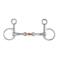 Bocado Baucher con cobre Shires Acero inoxidable Bocado Baucher con cobre Shires Acero inoxidable