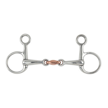 Bocado Baucher con cobre Shires Acero inoxidable Bocado Baucher con cobre Shires Acero inoxidable