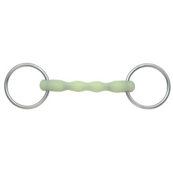 Bocado recto Equikind Loose Ring Shires para el caballo