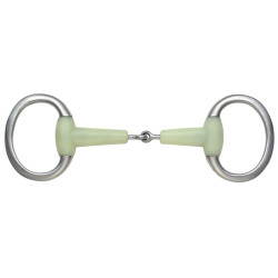 Bocado oliva Equikind Jointed Shires para el caballo