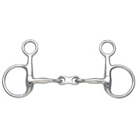 Bocado Baucher French Link Shires Acero inoxidable Bocado Baucher French Link Shires Acero inoxidable