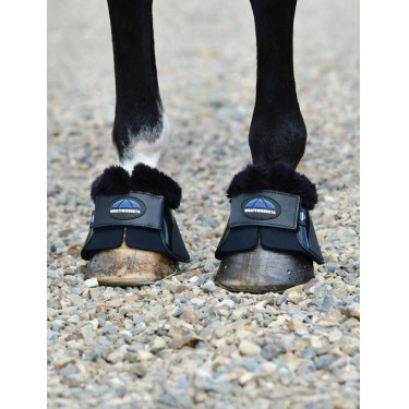 Campanas con borreguillo Weatherbeeta Tough-Tec Impact Fleece Trim Negro / negro Campanas con borreguillo Weatherbeeta Tough-Tec Impact Fleece Trim Negro / negro