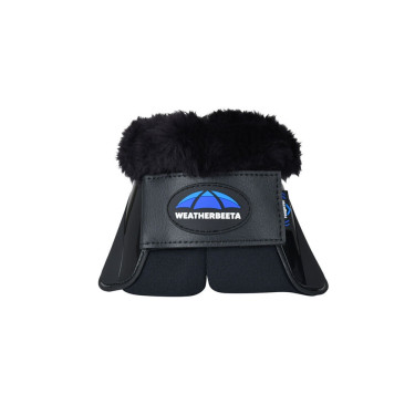 Campanas con borreguillo Weatherbeeta Tough-Tec Impact Fleece Trim Negro / negro Campanas con borreguillo Weatherbeeta Tough-Tec Impact Fleece Trim Negro / negro