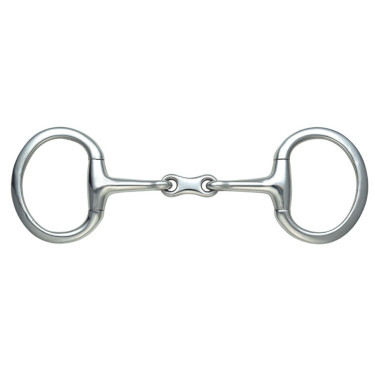 Bocado oliva 3 piezas Shires Acero inoxidable
