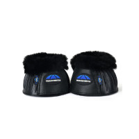 Campanas de goma con borreguillo Weatherbeeta Tough-Tec Prime Fleece Trim Negro / negro Campanas de goma con borreguillo Weatherbeeta Tough-Tec Prime Fleece Trim Negro / negro