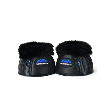 Campanas de goma con borreguillo Weatherbeeta Tough-Tec Prime Fleece Trim Negro / negro