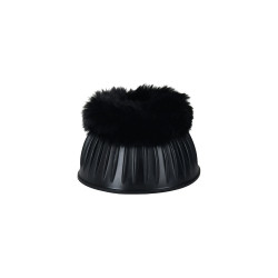 Campanas de goma con borreguillo Weatherbeeta Tough-Tec Prime Fleece Trim Negro / negro