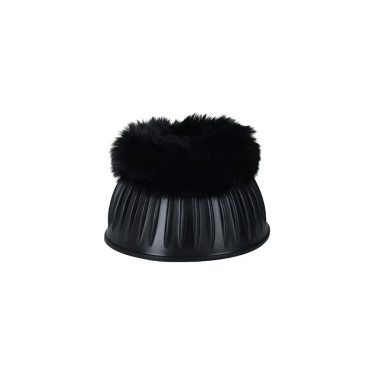 Campanas de goma con borreguillo Weatherbeeta Tough-Tec Prime Fleece Trim Negro / negro