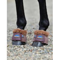 Campanas de goma con borreguillo Weatherbeeta Tough-Tec Prime Fleece Trim Marrón / marrón Marr&amp;amp;amp;oacute;n