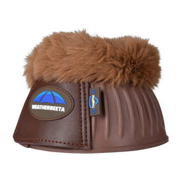 Campanas de goma con borreguillo Weatherbeeta Tough-Tec Prime Fleece Trim Marrón / marrón Marr&amp;amp;amp;oacute;n