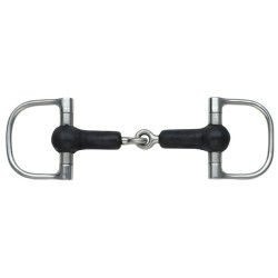 Bocado Dee con goma Shires para el caballo
