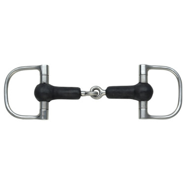 Bocado Dee con goma Shires para el caballo