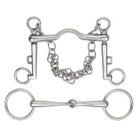 Bocado Weymouth Shires Acero inoxidable