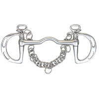 Bocado Kimblewick Shires Acero inoxidable