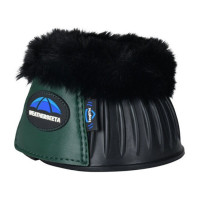Campanas de goma con borreguillo Weatherbeeta Tough-Tec Prime Fleece Trim Negro / verde bosque