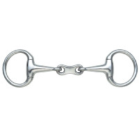 Bocado Bradoon French link Shires Acero inoxidable