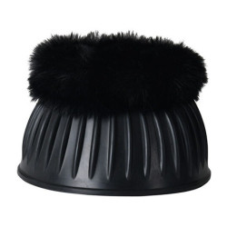 Campanas de goma con borreguillo Weatherbeeta Tough-Tec Prime Fleece Trim Negro / verde bosque