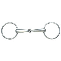 Bocado de carrera Hollow Mouth Shires Acero inoxidable