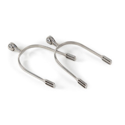 Espuelas con bola Shires Acero inoxidable