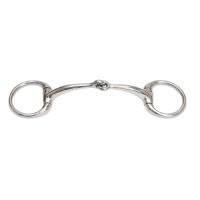 Bocado curvado anillos pequeños Shires Acero inoxidable