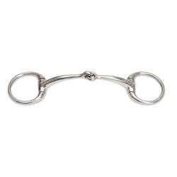 Bocado curvado anillos pequeños Shires Acero inoxidable Bocado curvado anillos pequeños Shires Acero inoxidable