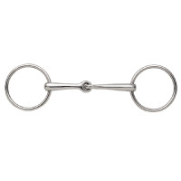 Bocado articulado Shires Acero inoxidable