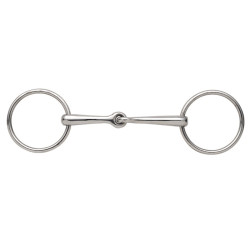 Bocado articulado Shires Acero inoxidable Bocado articulado Shires Acero inoxidable