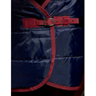 Manta de cuadra Weatherbeeta ComFiTec 210D Channel 100 g Marino / burdeos Manta de cuadra Weatherbeeta ComFiTec 210D Channel 100 g Marino / burdeos