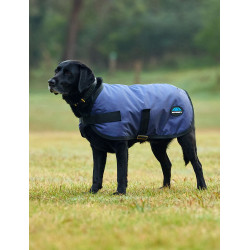 Manta impermeable para perro WeatherBeeta ComFiTec Classic Marino Azul marino