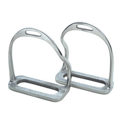 Estribos Curva Shires Acero inoxidable