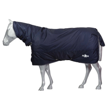 Manta Saxon Defiant 600D Combo cuello marine/blanc Azul Manta Saxon Defiant 600D Combo cuello marine/blanc Azul