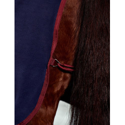 Manta secante Weatherbeeta antiestática de forro polar combo Marino / burdeos