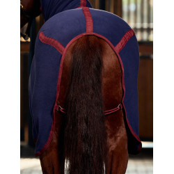 Manta secante Weatherbeeta antiestática de forro polar combo Marino / burdeos