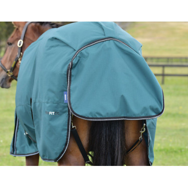 Manta Weatherbeeta ComFiTec Classic Turnout 220 g Verde bosque / negro Manta Weatherbeeta ComFiTec Classic Turnout 220 g Verde bosque / negro