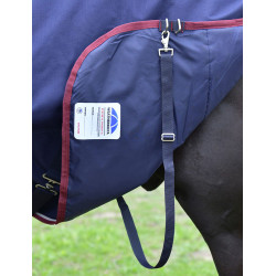 Manta Weatherbeeta ComFiTec Essential Turnout 220 g combo Marino / burdeos Azul marino Manta Weatherbeeta ComFiTec Essential Turnout 220 g combo Marino / burdeos Azul marino