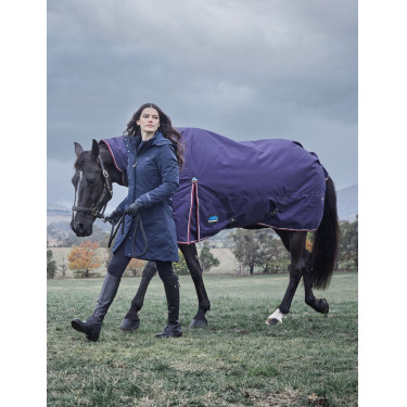 Manta Weatherbeeta ComFiTec Essential Turnout 220 g combo Marino / burdeos Azul marino Manta Weatherbeeta ComFiTec Essential Turnout 220 g combo Marino / burdeos Azul marino