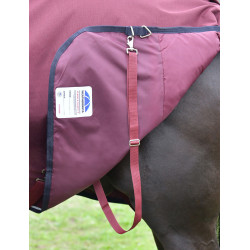 Manta Weatherbeeta ComFiTec Essential Turnout 360g combo Burdeos / marino Manta Weatherbeeta ComFiTec Essential Turnout 360g combo Burdeos / marino