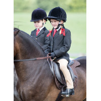 Chaqueta de concurso niños Shires Aston Negro