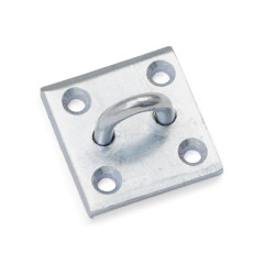 Anilla de amarre con placa Shires Metal