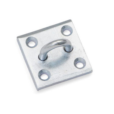 Anilla de amarre con placa Shires Metal