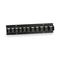 Porta fusta Shires Negro