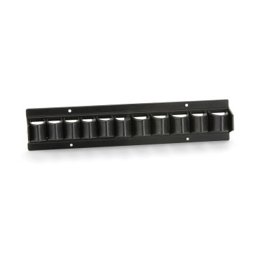 Porta fusta Shires Negro
