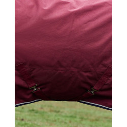 Manta Weatherbeeta ComFiTec Prelim Turnout 220 g Burdeos / marino