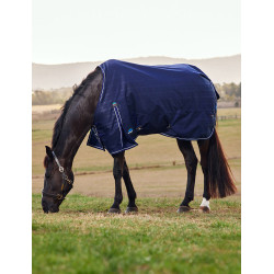 Manta Weatherbeeta ComFiTec Prelim Turnout 220 g Manta con relieve azul marino Manta Weatherbeeta ComFiTec Prelim Turnout 220 g Manta con relieve azul marino
