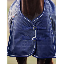 Manta Weatherbeeta ComFiTec Prelim Turnout 220 g Manta con relieve azul marino Manta Weatherbeeta ComFiTec Prelim Turnout 220 g Manta con relieve azul marino