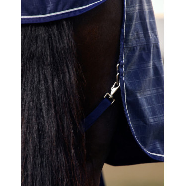 Manta Weatherbeeta ComFiTec Prelim Turnout 220 g Manta con relieve azul marino Manta Weatherbeeta ComFiTec Prelim Turnout 220 g Manta con relieve azul marino