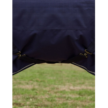 Manta Weatherbeeta ComFiTec Prelim Turnout Combo 220 g Manta con relieve azul marino