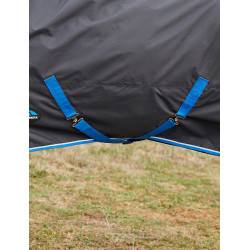 Manta Weatherbeeta ComFiTec Tyro Turnout 220g Combo cuello Negro / cobalto Manta Weatherbeeta ComFiTec Tyro Turnout 220g Combo cuello Negro / cobalto