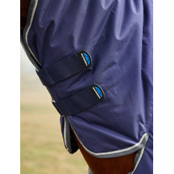 Manta Weatherbeeta ComFiTec Tyro Turnout 360g Combo cuello Marino / antracita